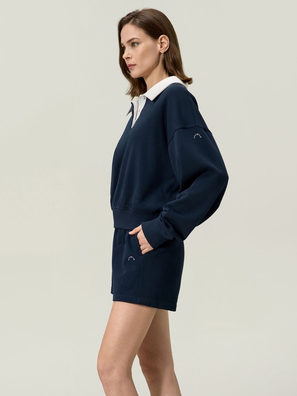 LILYSILK Silkerry® Polo Sweatshirt - Picture 12 of 15